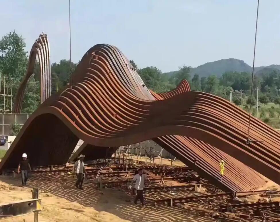 会宁耐候钢板雕塑